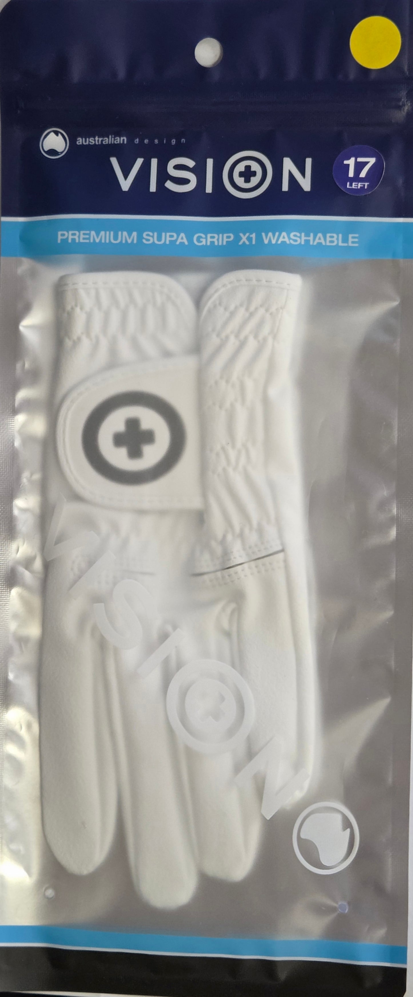 Vision Supa Grip X1 Washable Glove White