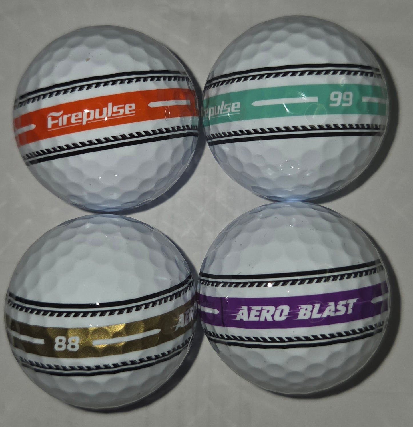 Firepulse Aero Blast Golf Balls Dozen