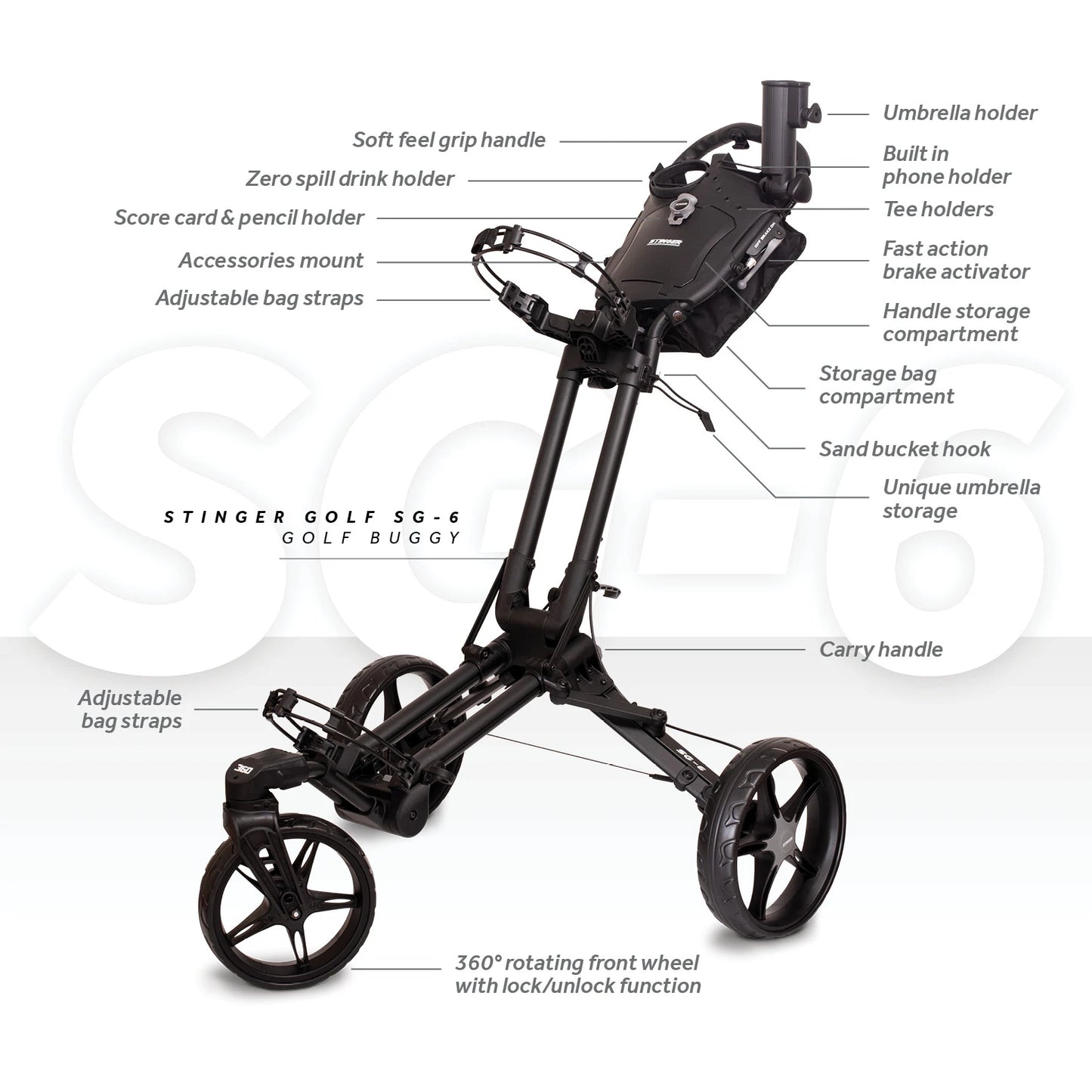 Stinger SG-6 Push Buggy