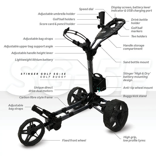 Stinger SG 5E Lithium Golf Buggy