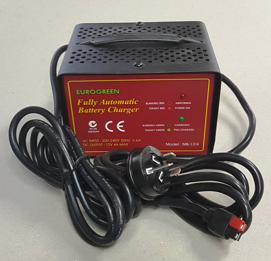 Ezicaddy 12Volt 4Amp Battery Automatic Charger