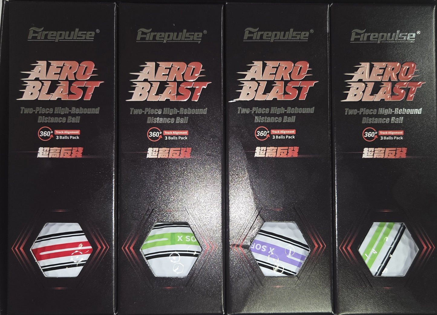 Firepulse Aero Blast X SOFT Golf Balls 2 Dozen