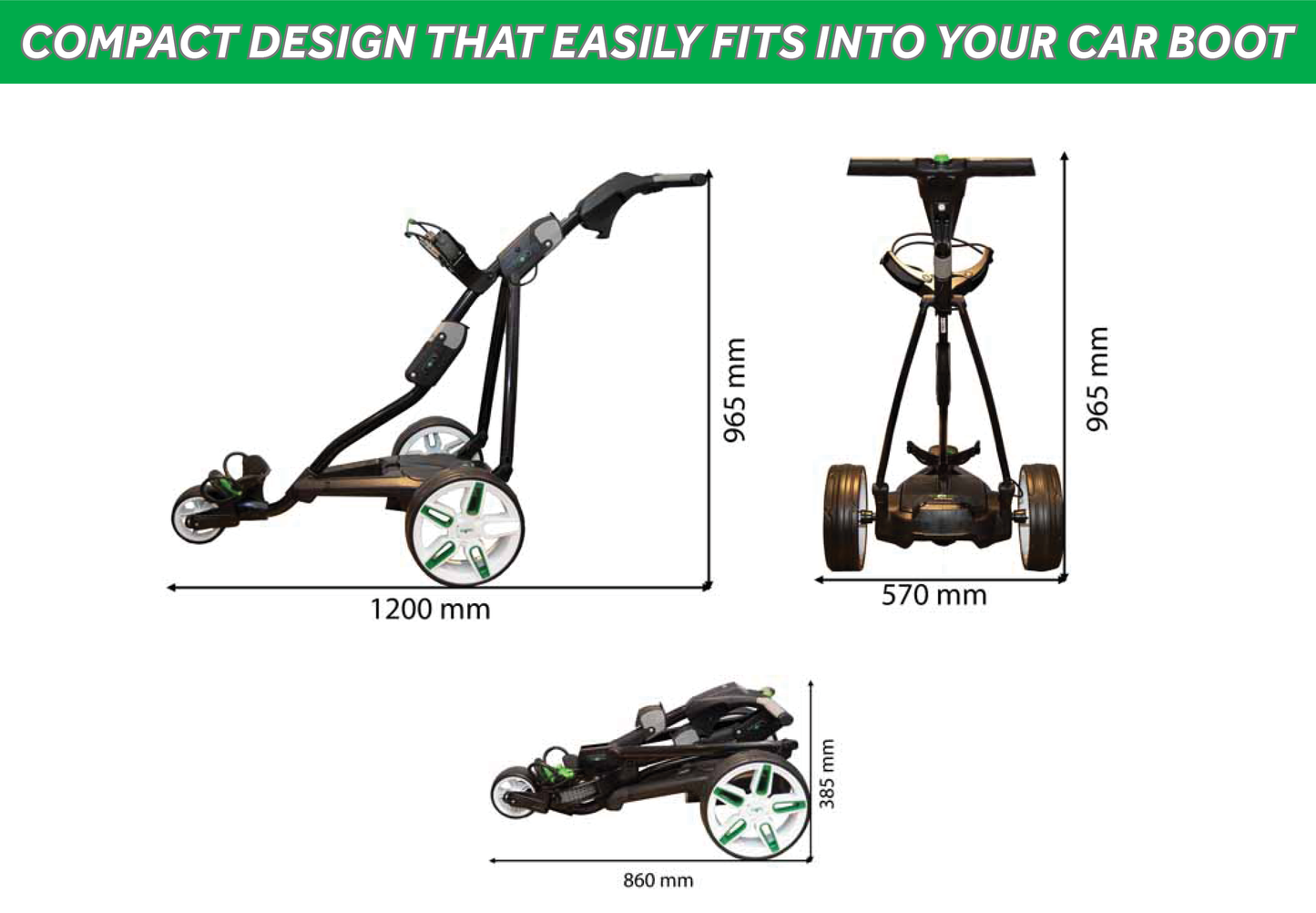 Hill Billy Lithium Electric Golf Buggy