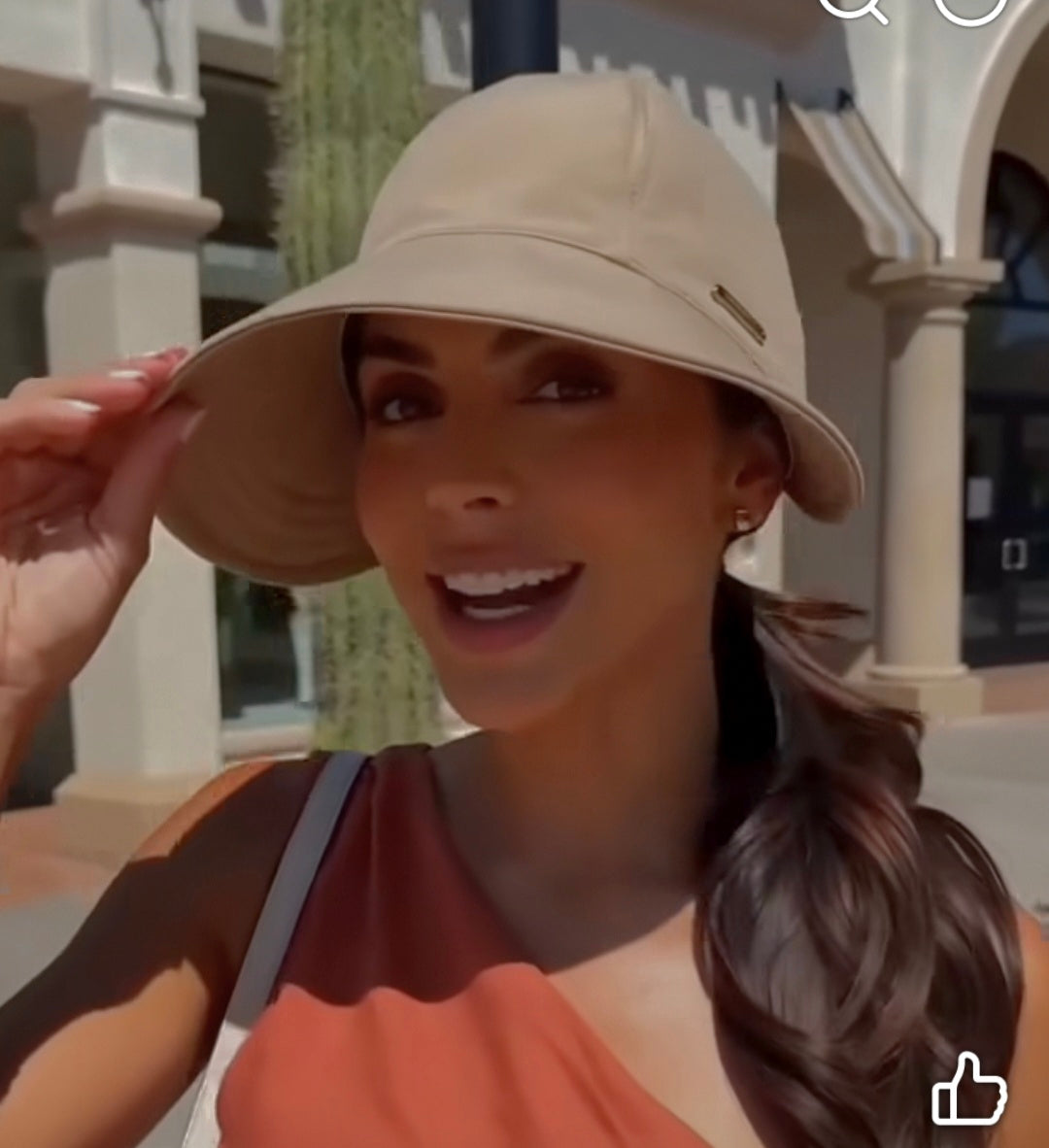 Ladies Wide Brim Golf Visor Cap
