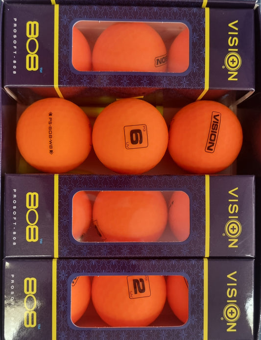 Vision Prosoft 808 Matt Orange 2 dozen